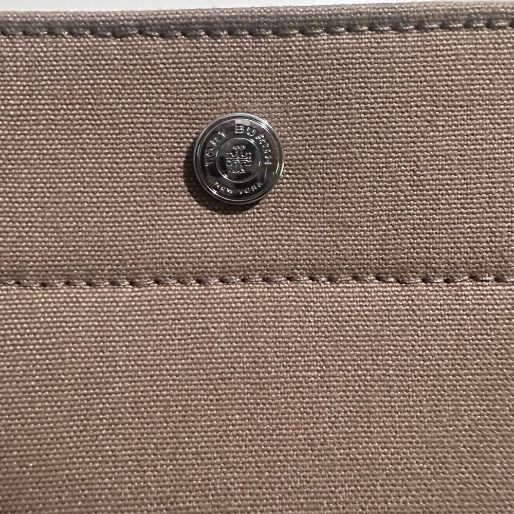 Tory Burch Tan Canvas Tote - Picture 3 of 7